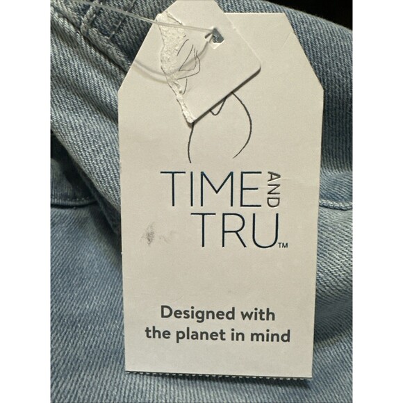 Time and Tru Womens Maternity Comfort Stretch Straight Jeans Size Small 4-6 New - Picture 5 of 9